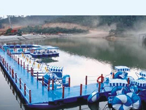 浮动码头A  玻璃钢甲板型